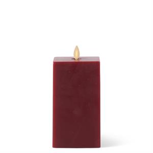 Red Square Candle