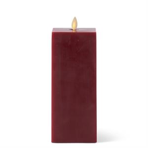 Red Square Candle