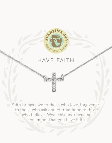 SLV Faith Necklace