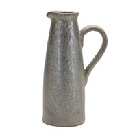 Grey Cement Pitcher