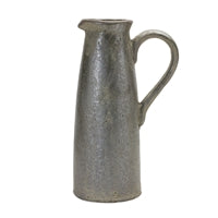 Grey Cement Pitcher