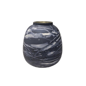 Annecy Blue Glass Vase