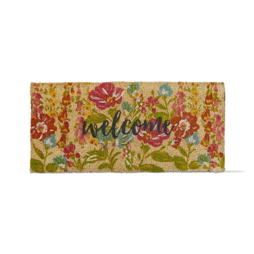 Welcome Blossom Coir Mat