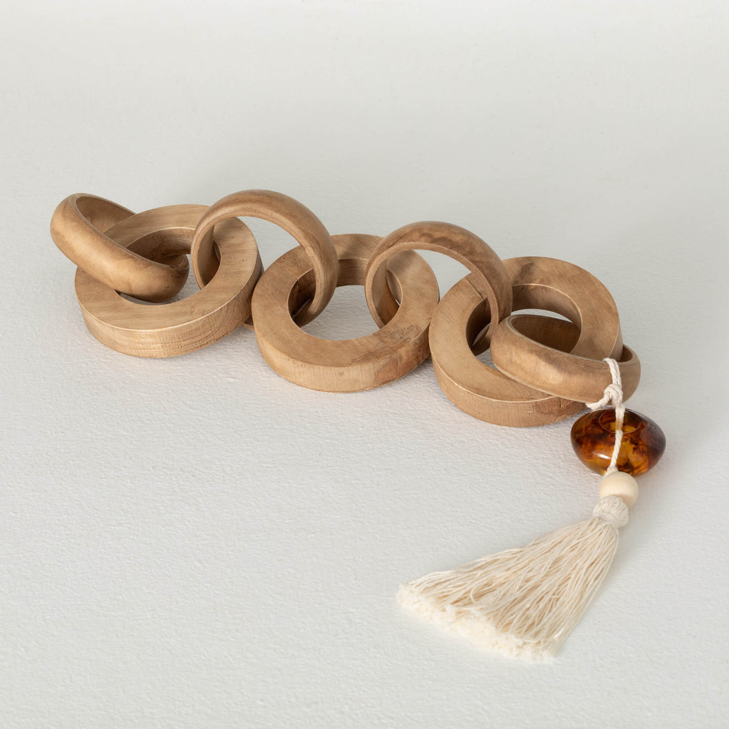 Wood Chain Decor