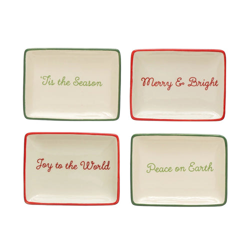 Christmas Stoneware Dish