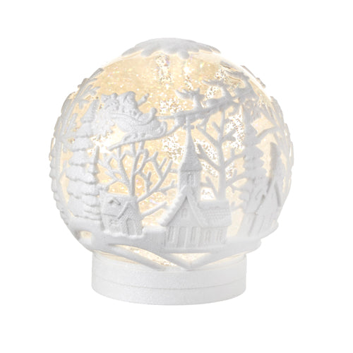 Town Scene Water Globe